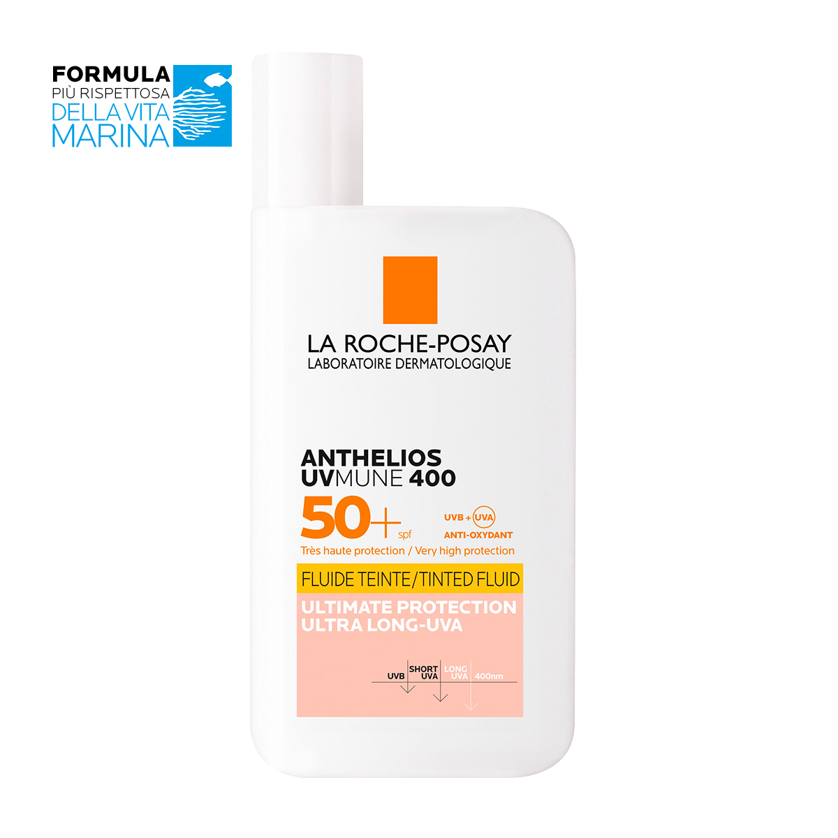ANTHELIOSUVMUNE 400 FLUID RENKLİ YÜZ GÜNEŞ KREMİ