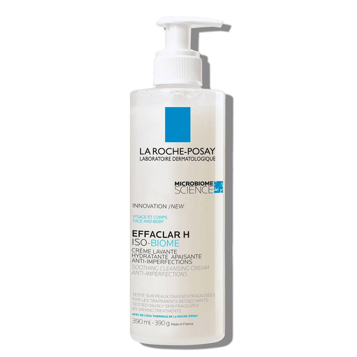 lrp_effaclar_h isobiome-cleanser-390ml pack front